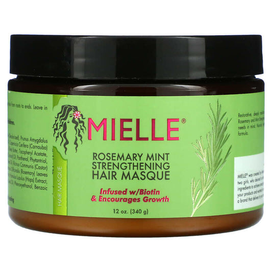 Mielle Strengthening Hair Masque, Rosemary Mint  340 g
