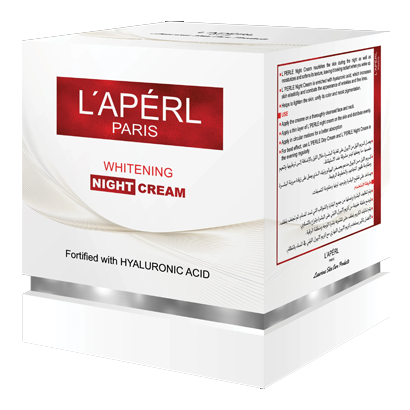 L’APÉRL PARIS luxurious day cream for whitening with HYALURONIC ACID