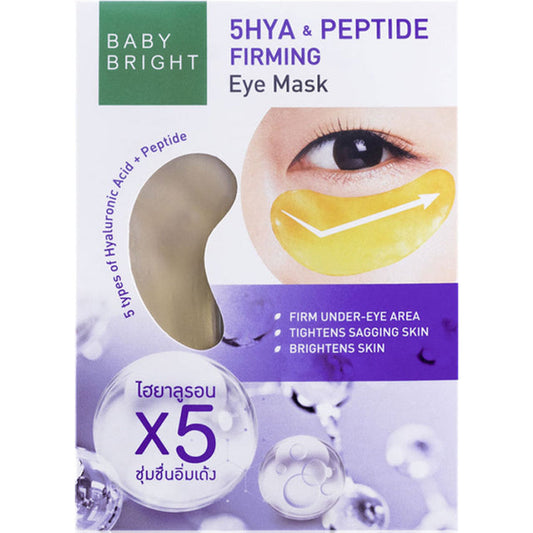 Baby Bright 5Hya + Peptide Firming Eye Mask
