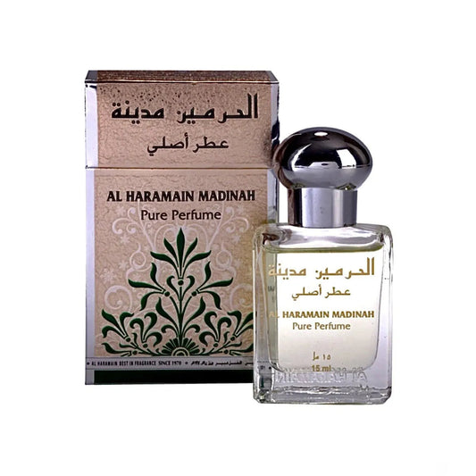 Al Haramain Madinah Pure Parfum 15ml Intlcosmetic