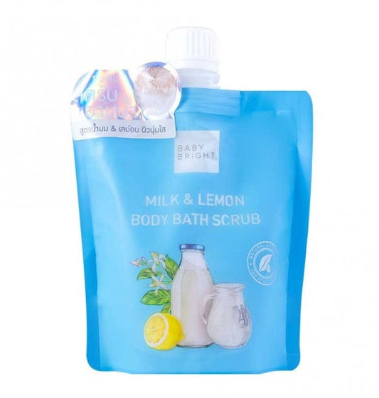 Baby Bright Milk & Lemon Body Bath Scrub 250G Intlcosmetic
