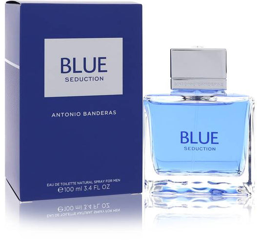 Blue Seduction Eau De Toilet Spray For Men, 100 ml Intlcosmetic