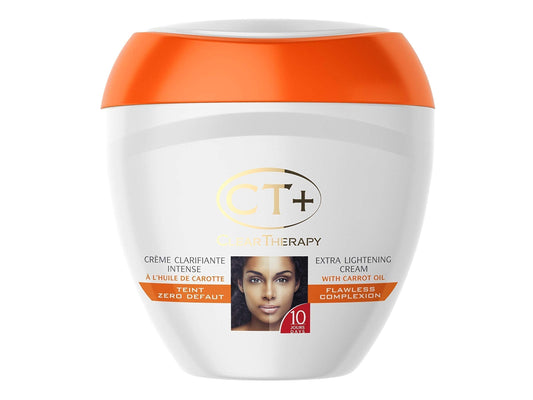 CT + Clear Therapy Extra ligntening Cream with Carrot Oil 400 ML Intlcosmetic