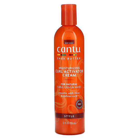 Cantu, Shea Butter, Moisturizing Curl Activator Cream, 12 fl oz Intlcosmetic