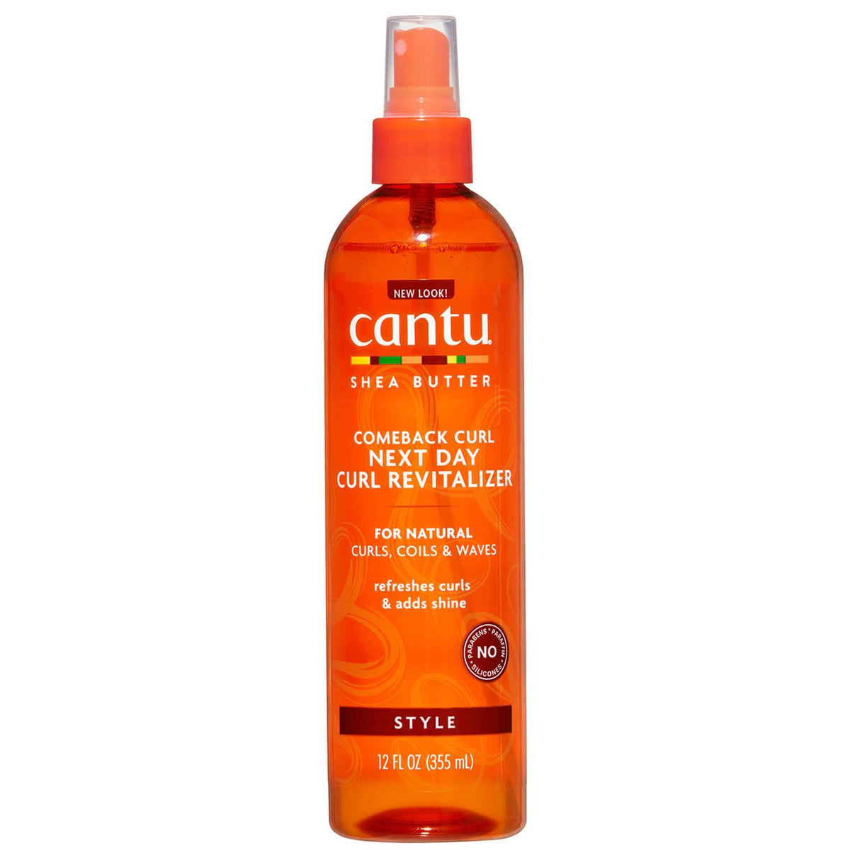 Cantu Shea Butter for Natural Hair Comeback Curl Next Day Curl Revitalizer 355ml Intlcosmetic