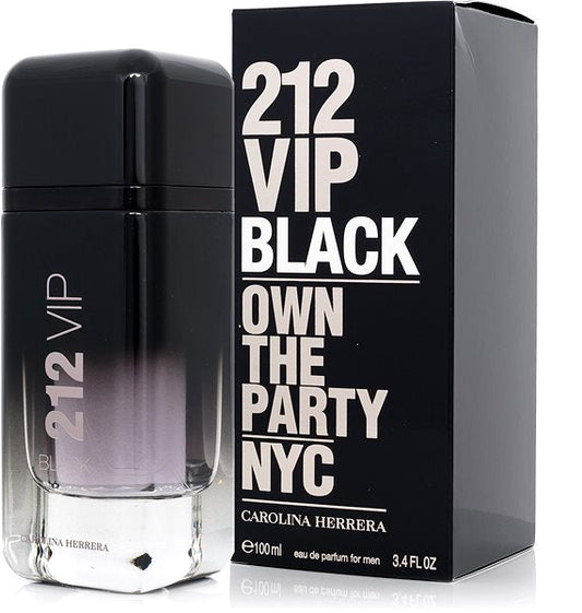Carolina Herrera 212 VIP Black - Eau de Parfum For Men 100 m Intlcosmetic