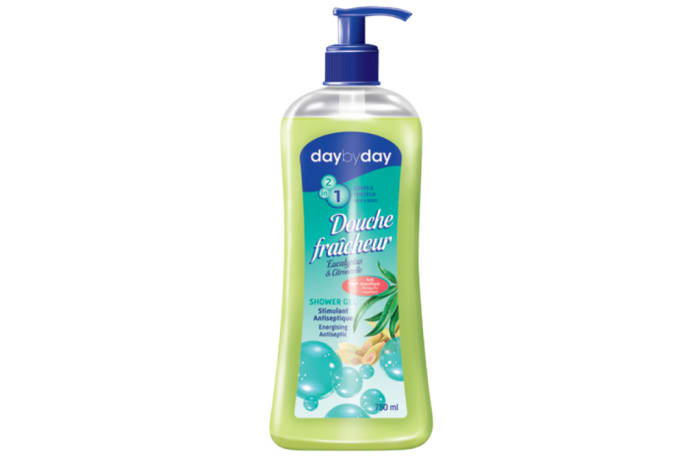 Day by Day Shower Gel Anti Mosquito with Lemon Grass and Eucalyptus Intlcosmetic
