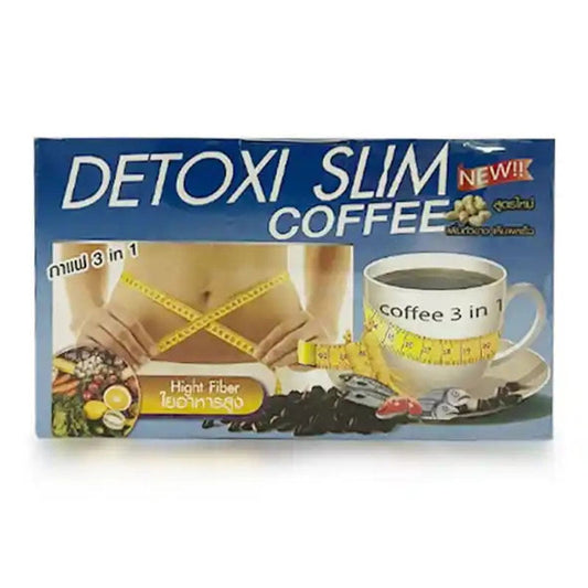Detoxi Slim High Fiber 3 in 1 Coffee Intlcosmetic