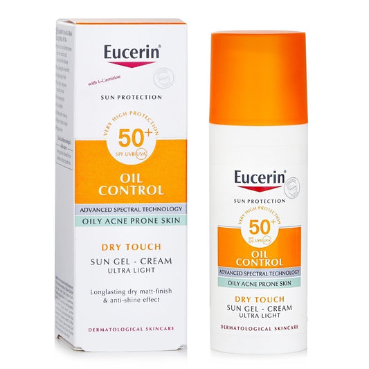 Eucerin Oil Control Sun Gel Cream  SPF50 50ml Intlcosmetic