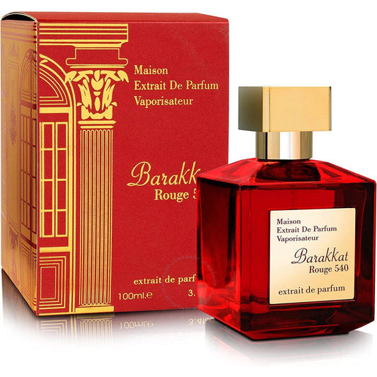 Fragrance World Ladies Barakkat Rouge 540 Extrait EDP 3.4 oz Intlcosmetic