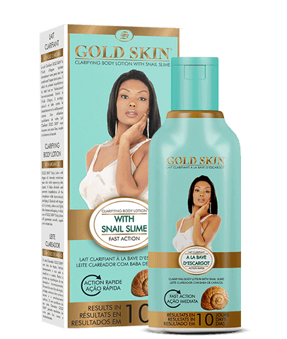 GOLD SKIN Clarifying Body Lotion with snail slime 250ml Intlcosmetic