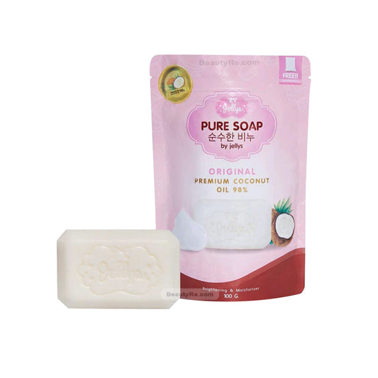 Jellys Pure Soap Original Premium Coconut Oil 100g Intlcosmetic