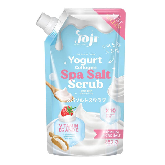 Joji Secret Young Yogurt Collagen Spa Salt Scrub 350 g Intlcosmetic