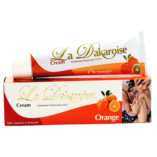 La Dakaroise Orange Cream 50 gr (Tube) Intlcosmetic
