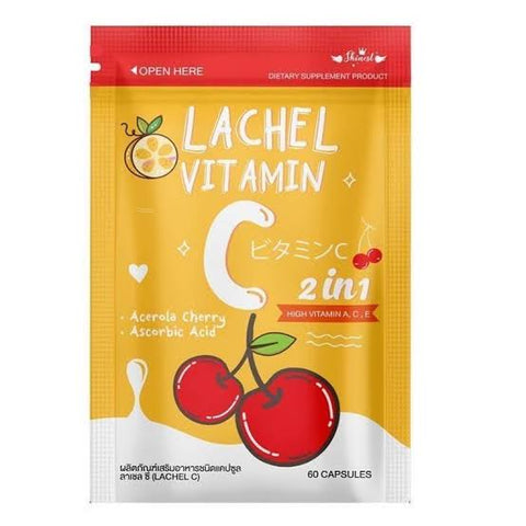 Lachel Vitamin C 2 in1 60 Capsules Intlcosmetic