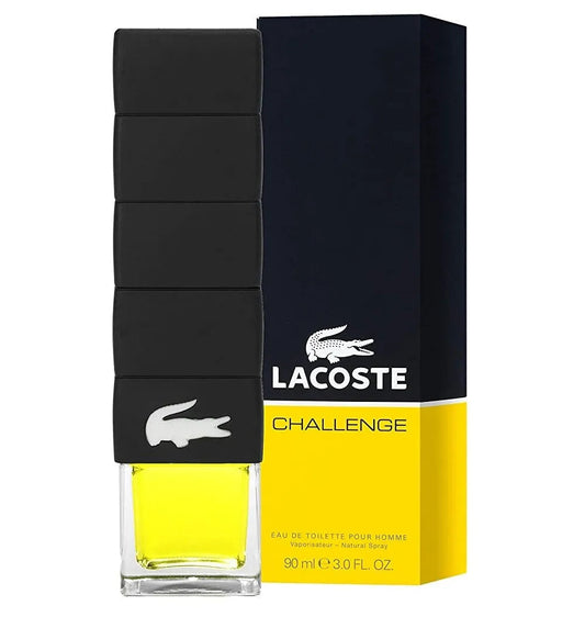 Lacoste Challenge Eau de Toilette for Men, 90ml Intlcosmetic