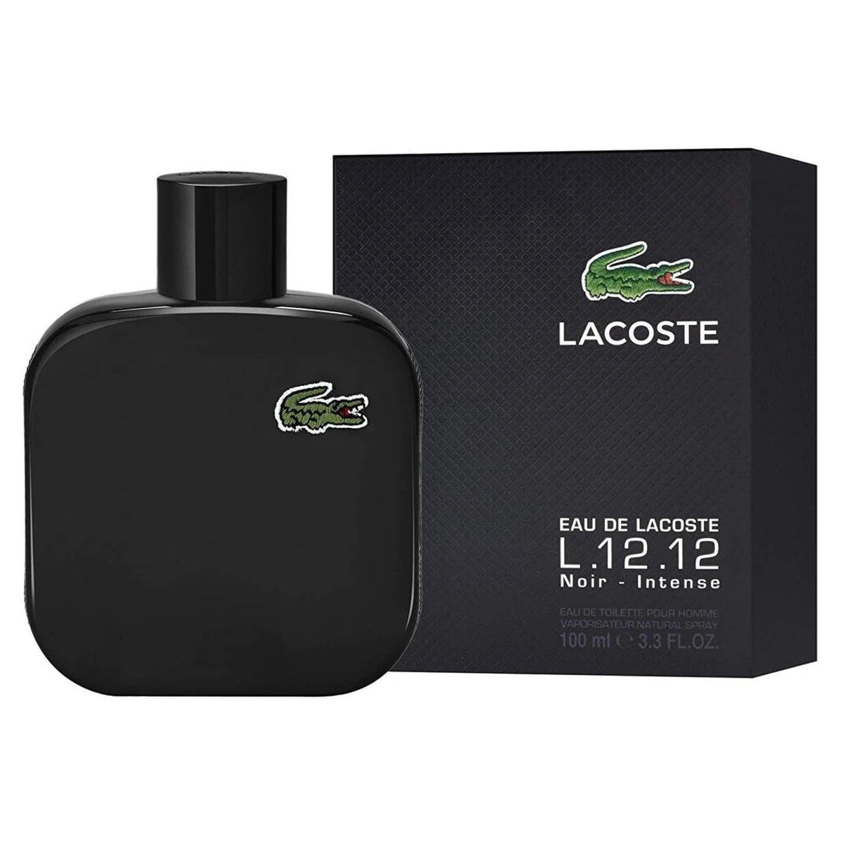 Lacoste Noir Black Perfume For Men, Eau de Toilette, 100ml Intlcosmetic