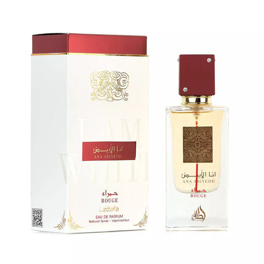 Lattafa Ana Abiyedh Rouge Eau De Perfume 60 Ml Intlcosmetic