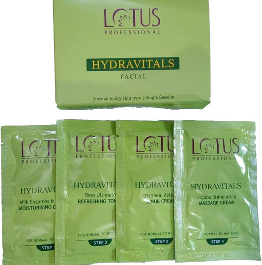 Lotus Professional Hydravitals Facial Kit Intlcosmetic