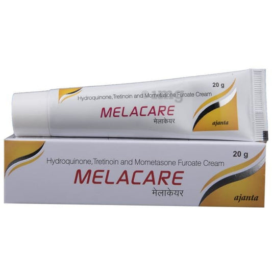 Melacare Hydroquinone Tretinoin Mometasone Furoate Cream - 25g Intlcosmetic