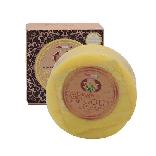 Natalie Makhampom Secret Soap Gold collagen 50g Intlcosmetic