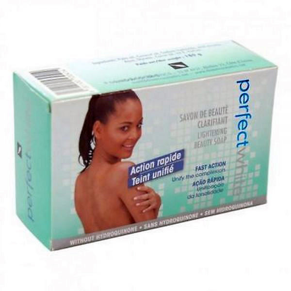 Perfect White Lightening Beauty Soap Without Hydroquinone - 180g Intlcosmetic