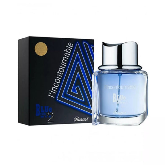 Rasasi L'Incontournable Blue 2 Perfume for Men, 75ml Intlcosmetic