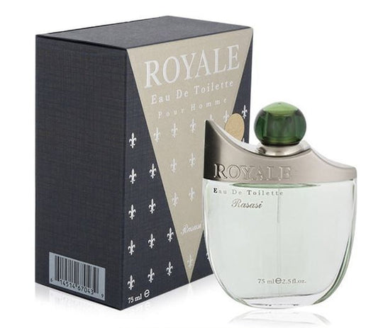 Rasasi Royale Pour Homme Eau De Toilette Perfume For Men (75ML) Intlcosmetic