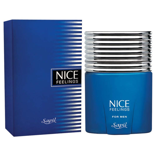 Sapil Nice Feelings Perfume For Men 75ml Eau de Toilette Intlcosmetic