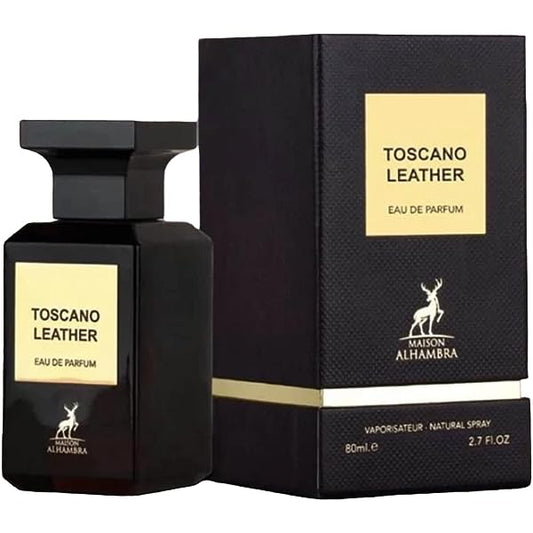 Toscano Leather Alhambra Original EDP Men Perfume 80ML Intlcosmetic