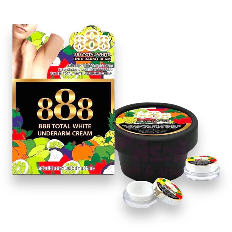 888 Total White Underarm Whitening Cream 35G