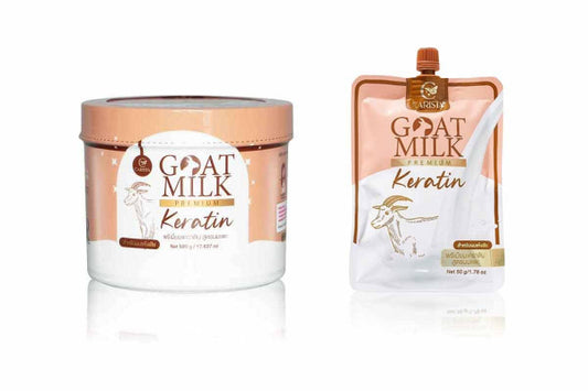 CARISTA - Goat Milk Premium Keratin Hair Mask set