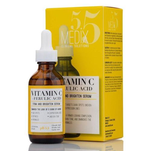 Medix 5.5 VITAMIN C & GLYCOLIC ACID Firming & Brightening Facial Serum