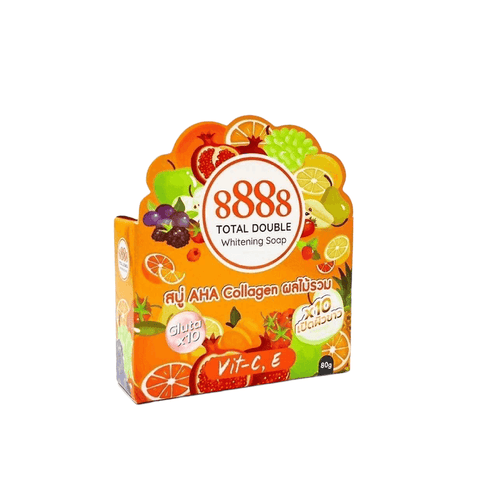 8888 Total Double Whitening Soap - 80G