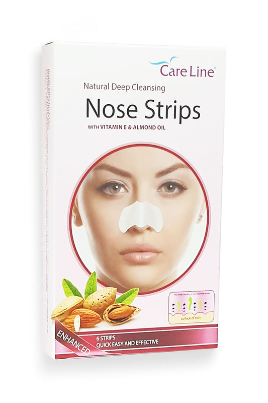 Care Line Natural Deep Cleansing Nose Strips 6 StripsÊ