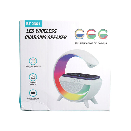 Led-wireless-charging-speaker-white