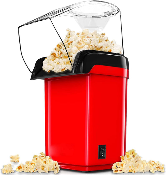 Mini Hot Air Popcorn Machine Snack Maker Portable