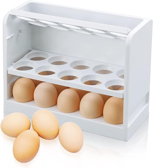 Plastic Egg Holder for Refrigerator